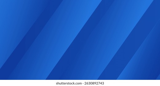 Minimal geometric blue banner background abstract design. Vector abstract graphic design banner pattern background template