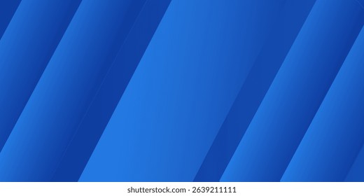 Minimal geometric blue banner background abstract design. Vector abstract graphic design banner pattern background template