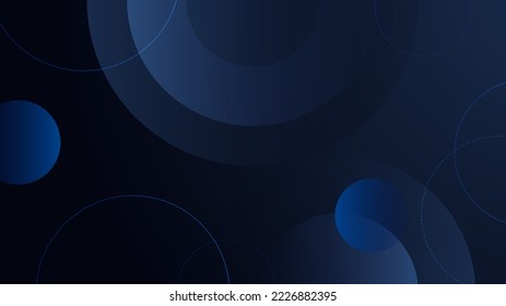 Minimal geometric blue and black colorful light technology background abstract design. Vector illustration abstract graphic design banner pattern presentation background web template.