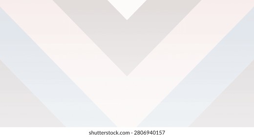 Minimal geometric chevron pattern with soft tonal stripes
