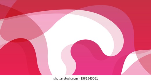 Minimal geometric composition with fluid shapes for landing page background. Liquid, wavy, gradient, flowing, dynamic shape background. Trendy and modern background color. Cool banner design template.