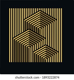 minimal geometric concept black and white line design graphic wallpaper maze background