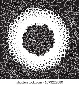 minimal geometric concept black and white line design graphic wallpaper maze background