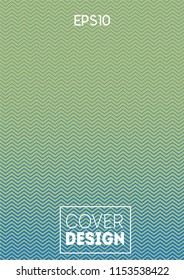 Minimal geometric cover, vector bright retro corporate identity template. Glitch neon music party wave halftones. Neon minimal geometric cover, futuristic corporate identity, trendy modern ad poster
