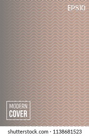 Minimal geometric cover, vector neon retro corporate identity template. Glitch neon music party blend background. Blend minimal geometric cover, futuristic corporate identity, trendy stripes banner