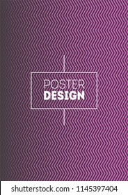 Minimal geometric cover, vector neon retro design. Funky tech music party poster background. Neon minimal geometric cover.