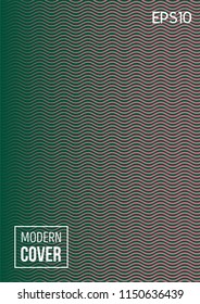Minimal geometric cover, vector trendy retro corporate identity design. Glam neon music party poster background. Blend minimal geometric cover, futuristic corporate identity, trendy stripes banner