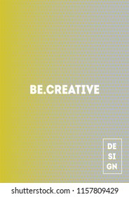 Minimal geometric cover, vector trendy retro corporate identity design. Glitch neon music party wave halftones. Blend minimal futuristic cover, linear corporate identity, trendy stripes ad banner