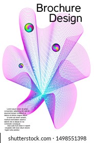The minimal geometric coverage. Cover design. Future template for the design of the background of albums, business brochures, banner, poster.