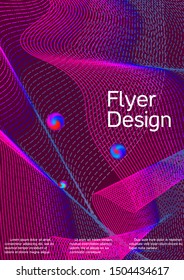 The minimal geometric coverage. Cover design. Suitable for creating a fashionable abstract cover, banner, poster, booklet.