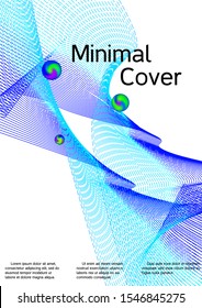 The minimal geometric coverage. Cover design. Future template for the design of the background of albums, business brochures, banner, poster.
