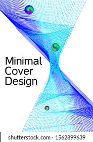 The minimal geometric coverage. Cover design. Future template for the design of the background of albums, business brochures, banner, poster.