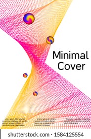 The minimal geometric coverage. Cover design. Future template for the design of the background of albums, business brochures, banner, poster.