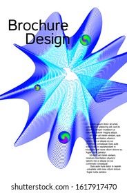 The minimal geometric coverage. Cover design. Suitable for creating a fashionable abstract cover, banner, poster, booklet.