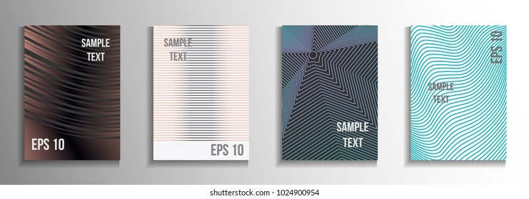 The minimal geometric coverage. Creative backgrounds from abstract lines.  Creative background colors.  Suitable for decorating business brochures, banners, posters.