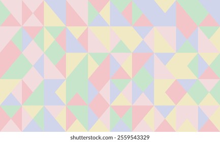 Minimal geometric design with abstract shapes and textured mosaic. Perfect for modern posters, textile prints, and seamless background patterns.