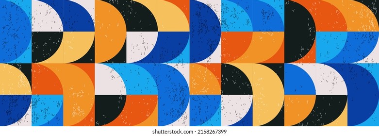 Fondo mínimo de la pancarta de diseño geométrico, plantilla vectorial