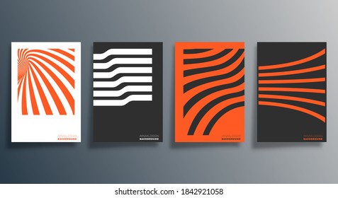 Minimales geometrisches Design für Flyer, Poster, Broschüre, Hintergrund, Tapete, Typografie oder andere Druckerzeugnisse. Vektorgrafik.