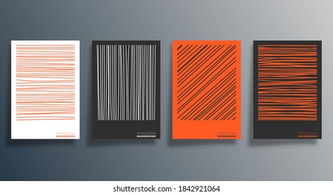 Minimal geometric design for flyer, poster, brochure cover, background, wallpaper, typography or other printing products. Vector illustration.