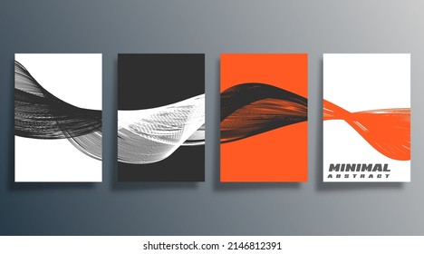 Minimal geometric design for flyer, poster, brochure cover, background, wallpaper, typography or other printing products. Vector illustration.