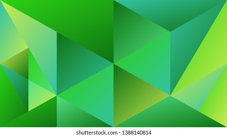 Minimal geometric dynamic gradient mosaic triangular desktop background - minimalistic polygonal vector design