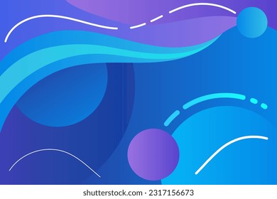 Minimaler geometrischer Farbverlauf-Hintergrund Abstrakte Dynamische Formen Zusammensetzung zur Verwendung in der Präsentation, Flyer und Broschüre, Karten, Website-Design.
