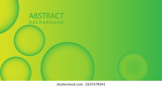 Minimal geometric green background. Dynamic shape composition. Vector illustration eps10