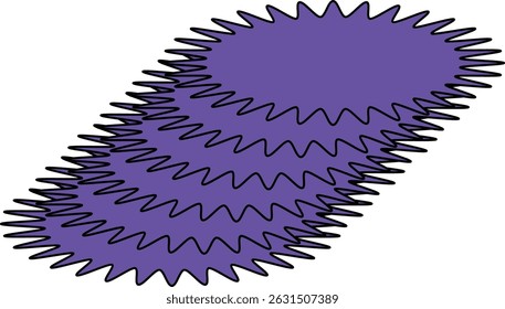 minimal geometric linear star shape on white background.