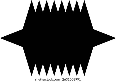minimal geometric linear stars shape on white background.