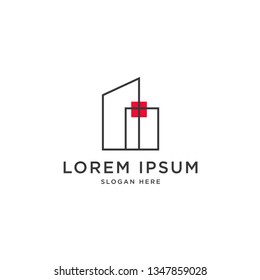 minimal geometric logo template