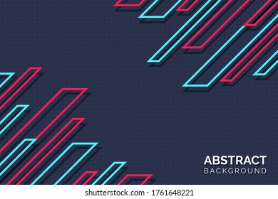 El fondo geométrico minimalista con elementos modernos y sencillos.