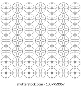 Minimal geometric motif pattern. Abstract geometric pattern background, background design pattern motif line art, vector illustration