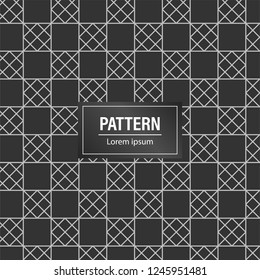 Minimal geometric pattern background. modern Black pattern background