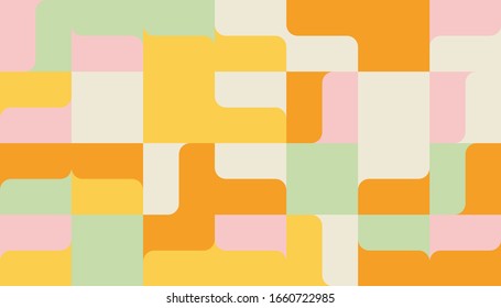 Minimal Geometric Pattern design. Vector Modern universal Abstract background