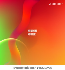 Minimal geometric pattern gradients. Abstract modern graphic element.