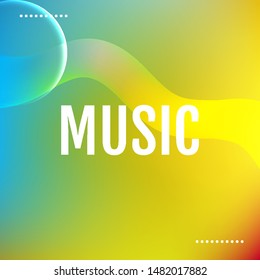 Minimal geometric pattern gradients. Colorful covers design.