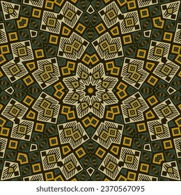 Minimal geometric periodic ornament vector design. Trendy plaid motif. Mix geometry pattern. Scandinavian traditional motif. Royal background.