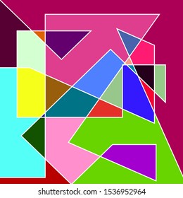 Minimal geometric posters . Trendy design. abstract desain for background