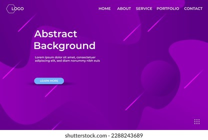 Minimal geometric purple abstract background, dynamic shape composition landing page backgrounds. eps10 vector