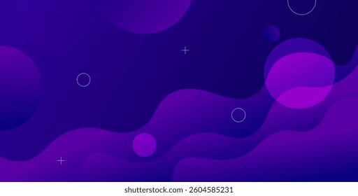 Minimal geometric purple abstract background, dynamic shape composition landing page backgrounds. eps10 vector