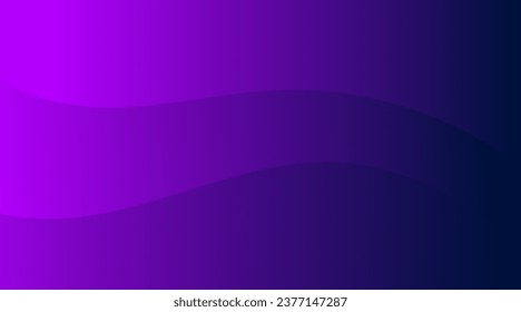Fondo mínimo geométrico de degradado púrpura con composición dinámica de formas. Ilustración del vector