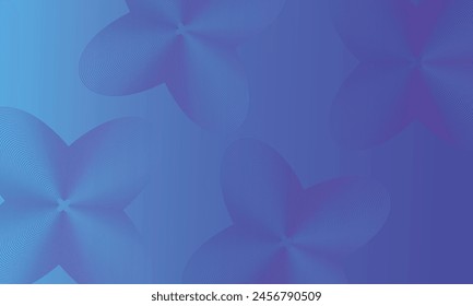 Minimal geometric shapes background, Blue and white abstract background, Geometric circles and light effect