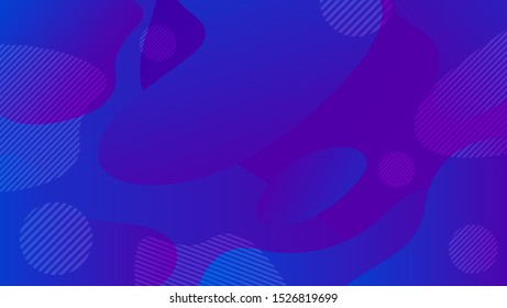 Minimal geometric shapes background. Dynamic shapes composition. Eps10 vector.