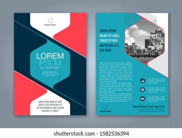 minimal geometric shapes design background for business annual report book cover brochure flyer poster