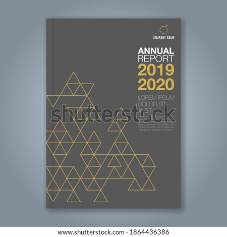 minimal geometric shapes design background for business annual report book cover brochure flyer poster