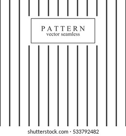 Minimal geometric striped seamless pattern. Vertical endless lines.