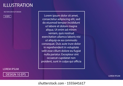 Minimal geometric stylish background vector graphic 10 eps icons. composition of figures