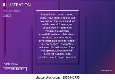 Minimal geometric stylish background vector graphic 10 eps icons. composition of figures