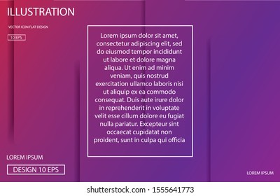 Minimal geometric stylish background vector graphic 10 eps icons. composition of figures