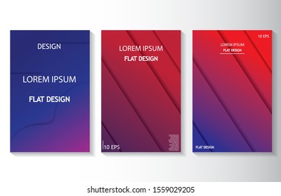 Minimal geometric stylish background vector graphic 10 eps icons. composition of figures